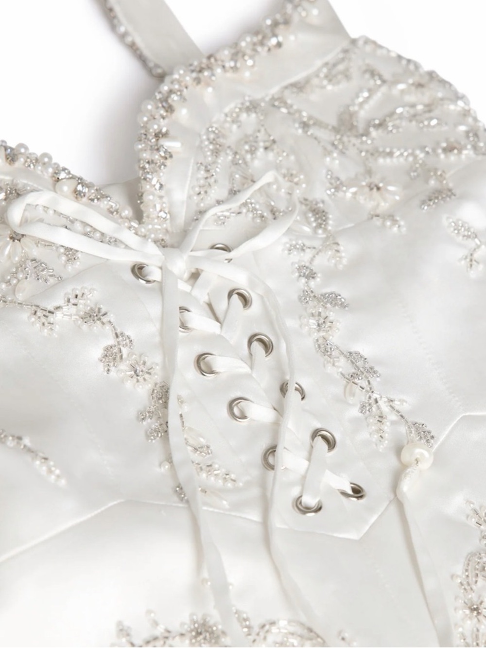 Clio Peppiatt Bridal Brigitte Mini Dress - Picture 6 of 7